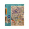 Calming Coloring Lovely Coral Reef Poster w/Colored Pencils